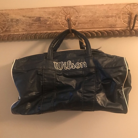 vinyl duffle bag